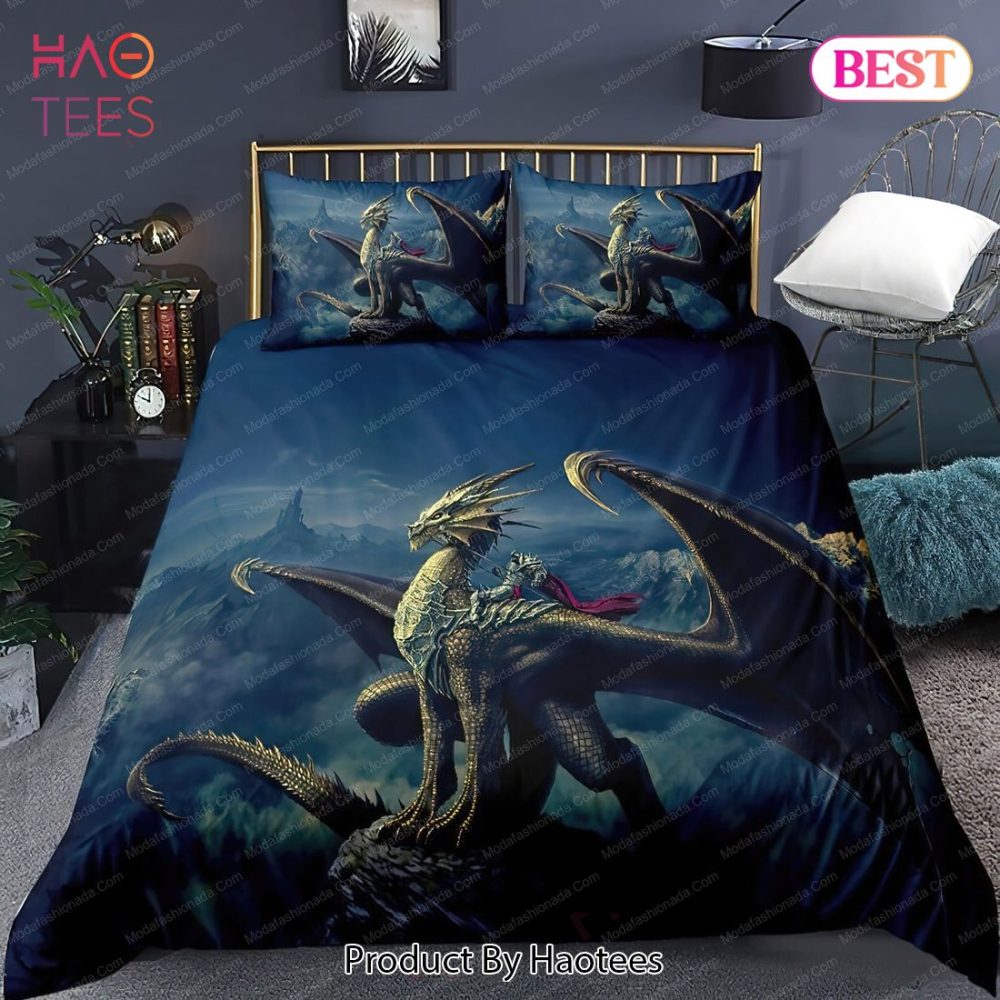 Head Of Dragon On A Backdrop Of Mythical Bedding Sets Bed Sets, Bedroom Sets