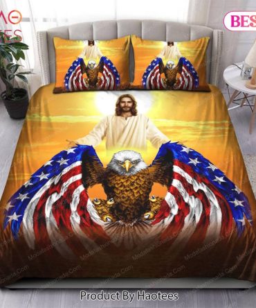 Jesus Christian American Eagle God 52 Bedding Sets Bed Sets, Bedroom Sets