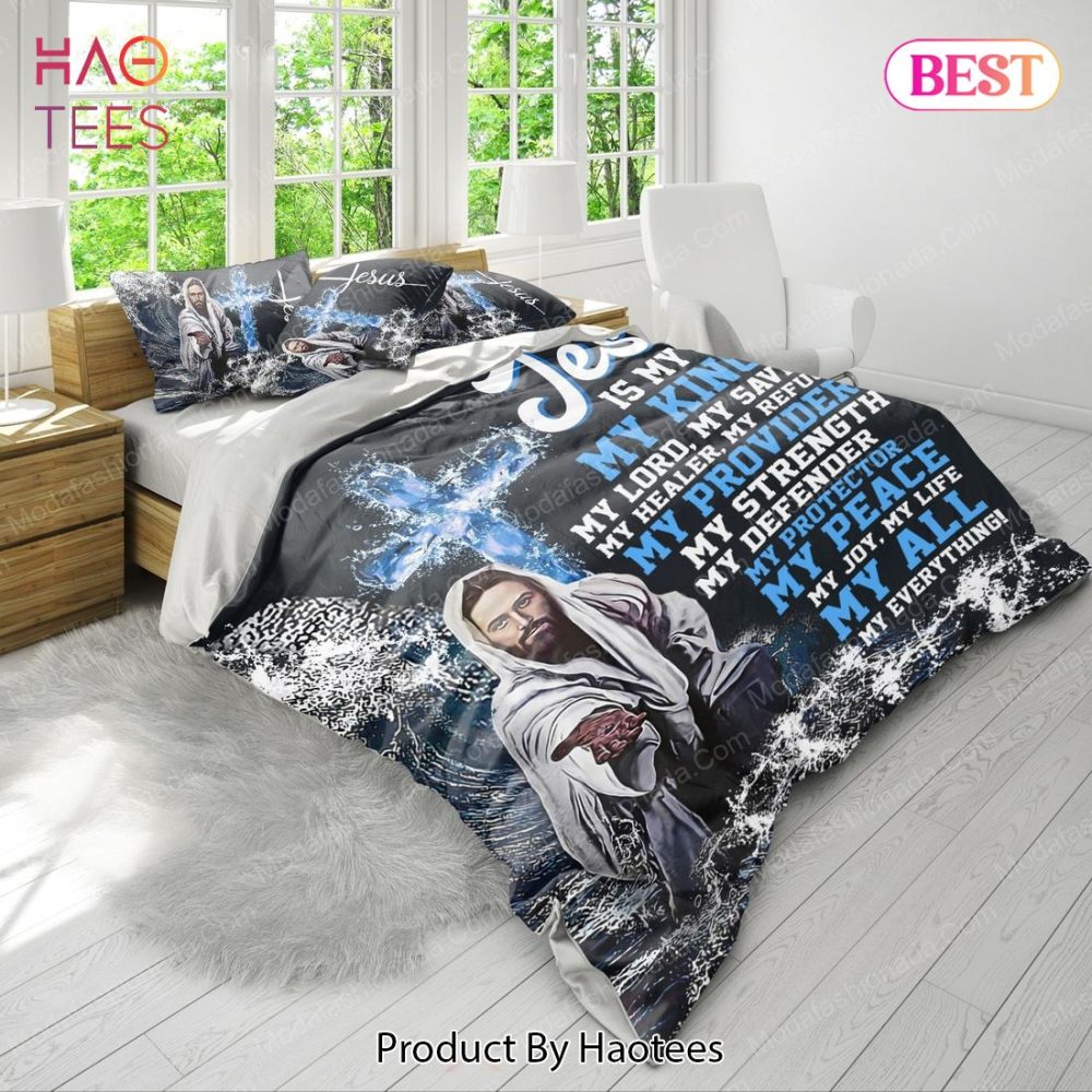 Jesus Is My God My King My Provider My Protector My Peace My All Bedding Sets Bed Sets, Bedroom Sets - Image 4