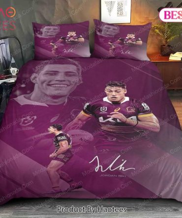 Jordan Riki Brisbane Broncos Bedding Sets Bed Sets, Bedroom Sets