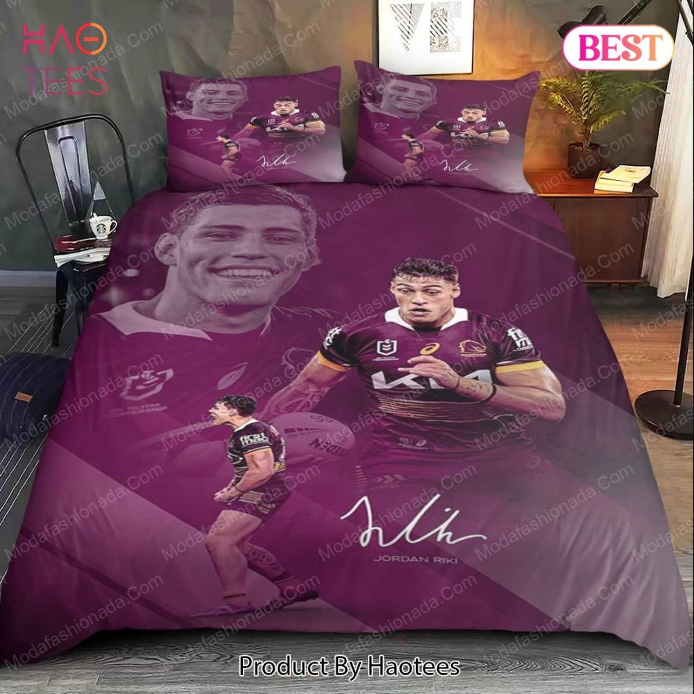 Jordan Riki Brisbane Broncos Bedding Sets Bed Sets, Bedroom Sets