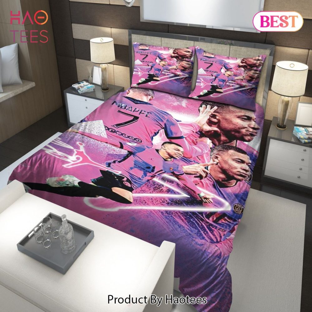 Kylian Mbapp Psg Lige 1 Bedding Sets Bed Sets, Bedroom Sets - Image 3