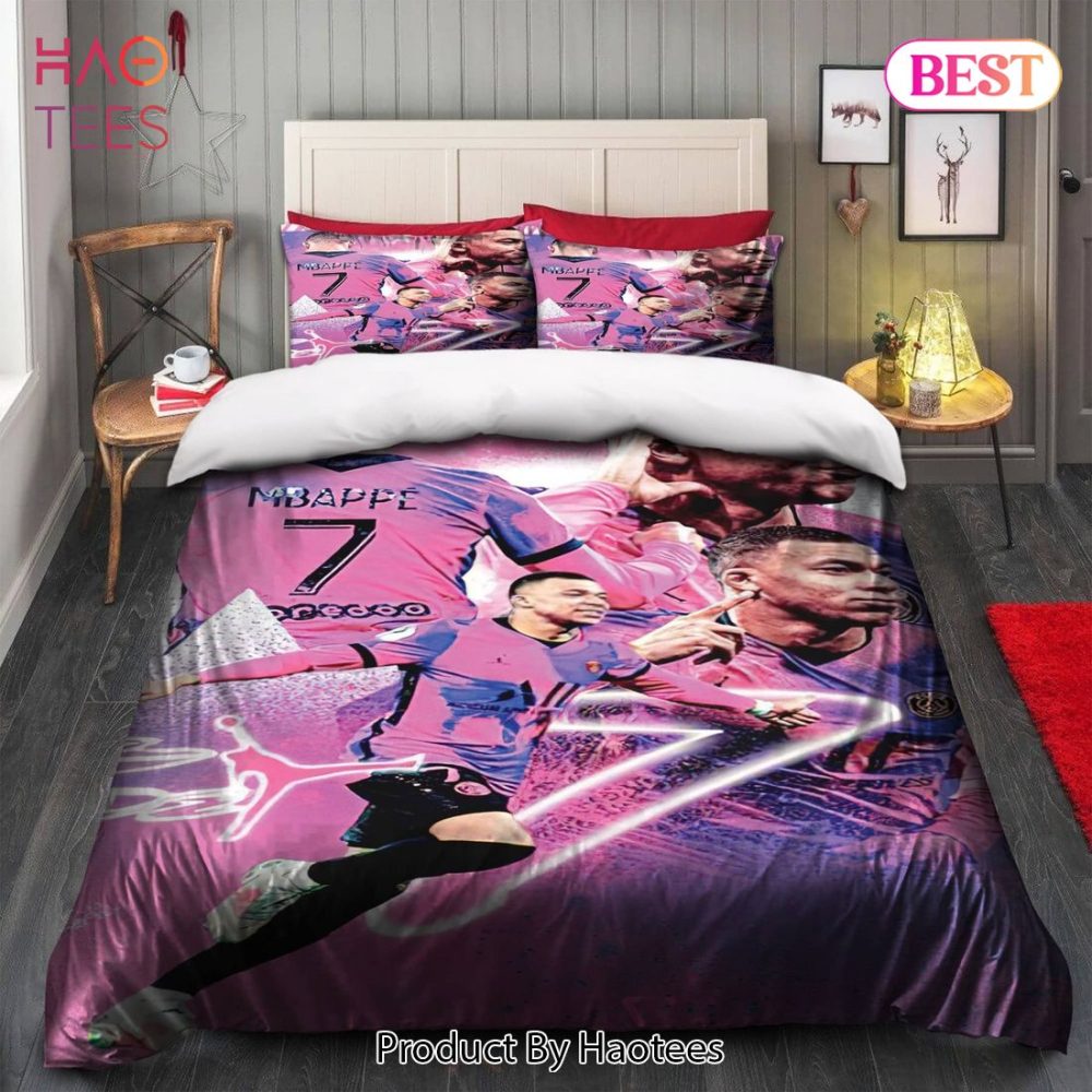 Kylian Mbapp Psg Lige 1 Bedding Sets Bed Sets, Bedroom Sets - Image 5