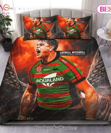 Latrell Mitchell South Sydney Rabbitohs Nrl Bedding Sets Bed Sets, Bedroom Sets
