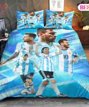 Lionel Messi Argentina. 17 Years Wearing The Albiceleste Bedding Sets Bed Sets, Bedroom Sets