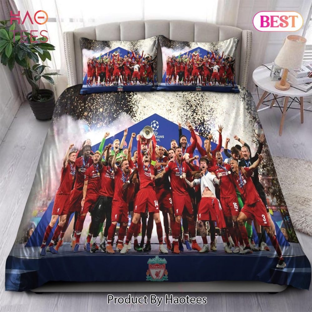 Liverpool Winners Uefa Champions League 2019 Bedding Sets Bed Sets, Bedroom Sets