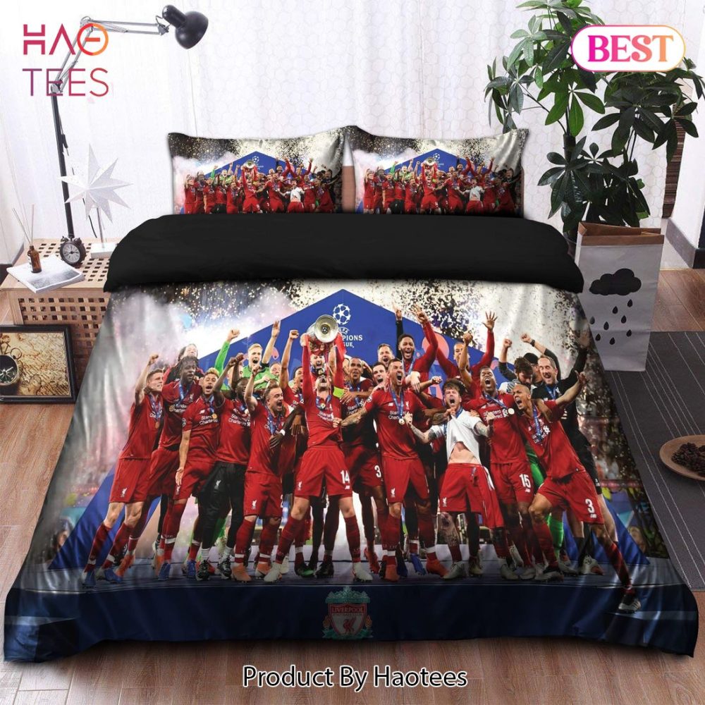 Liverpool Winners Uefa Champions League 2019 Bedding Sets Bed Sets, Bedroom Sets - Image 2
