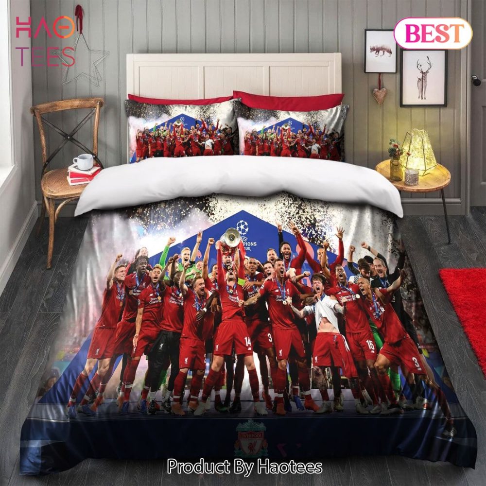 Liverpool Winners Uefa Champions League 2019 Bedding Sets Bed Sets, Bedroom Sets - Image 3