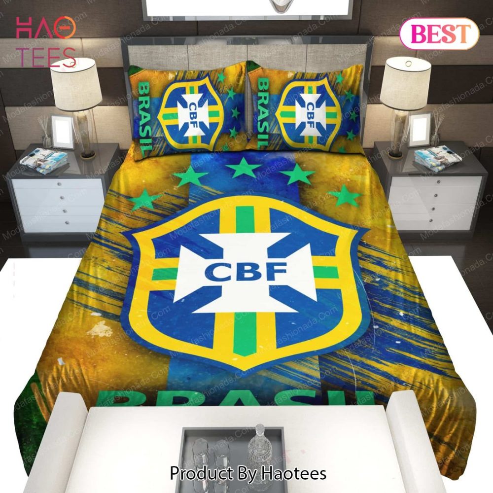 Logo Brazil National Football Team Bedding Sets Bed Sets, Bedroom Sets - Image 2
