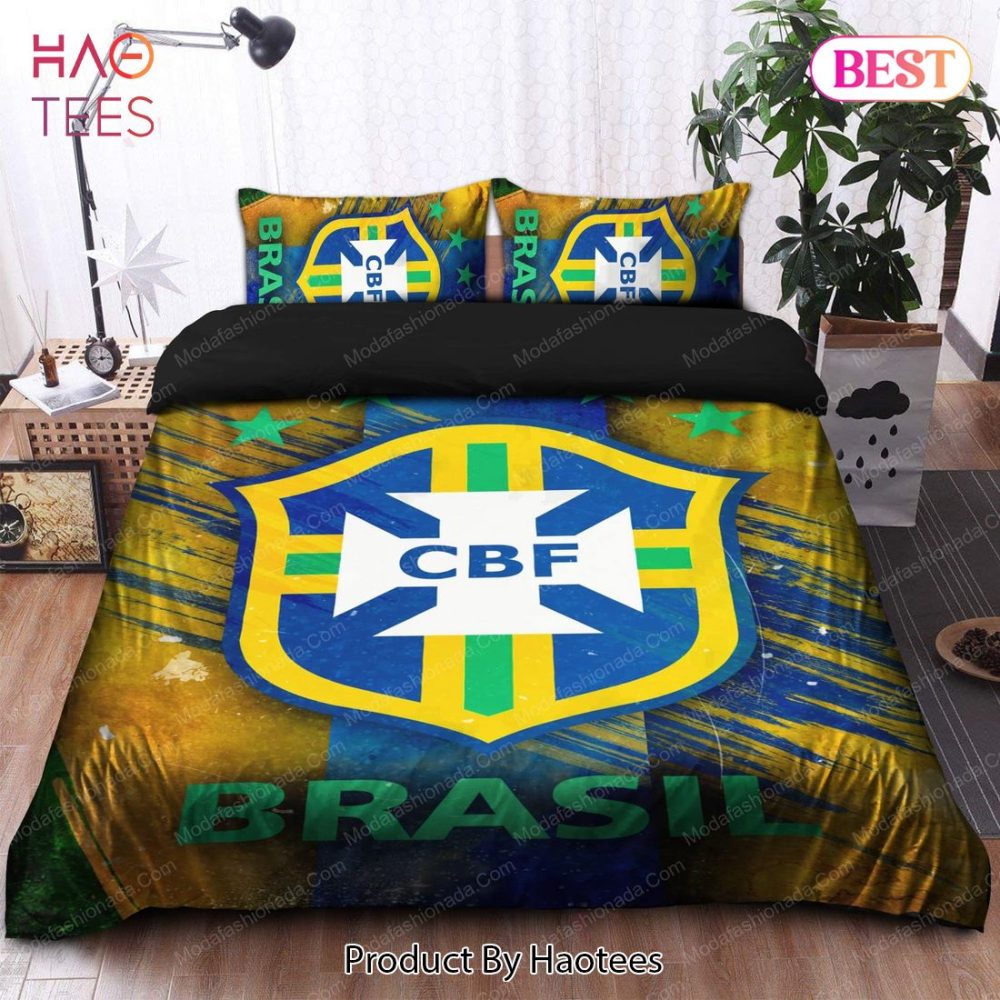 Logo Brazil National Football Team Bedding Sets Bed Sets, Bedroom Sets - Image 4