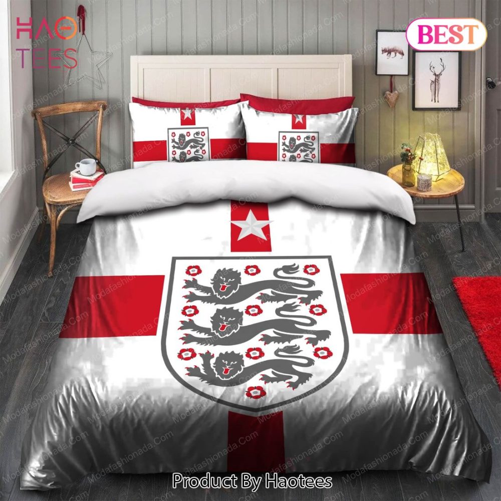 Logo England National Football Team Bedding Sets Bed Sets, Bedroom Sets - Image 4
