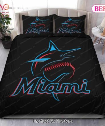 Logo Miami Marlins Mlb 112 Bedding Sets Bed Sets, Bedroom Sets