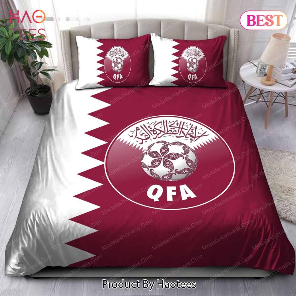 Logo Qatar National Football Team Bedding Sets Bed Sets, Bedroom Sets
