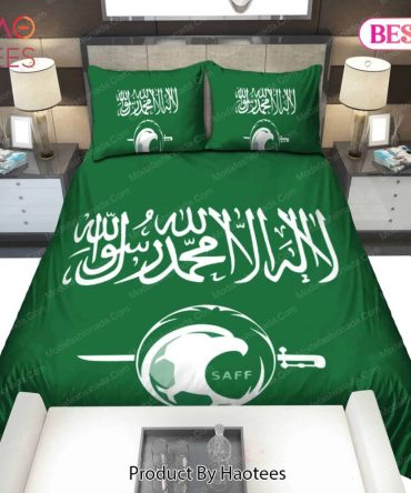 Logo Saudi Arabia National Football Team Bedding Sets Bed Sets, Bedroom Sets