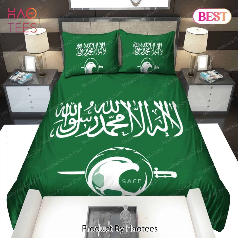 Logo Saudi Arabia National Football Team Bedding Sets Bed Sets, Bedroom Sets