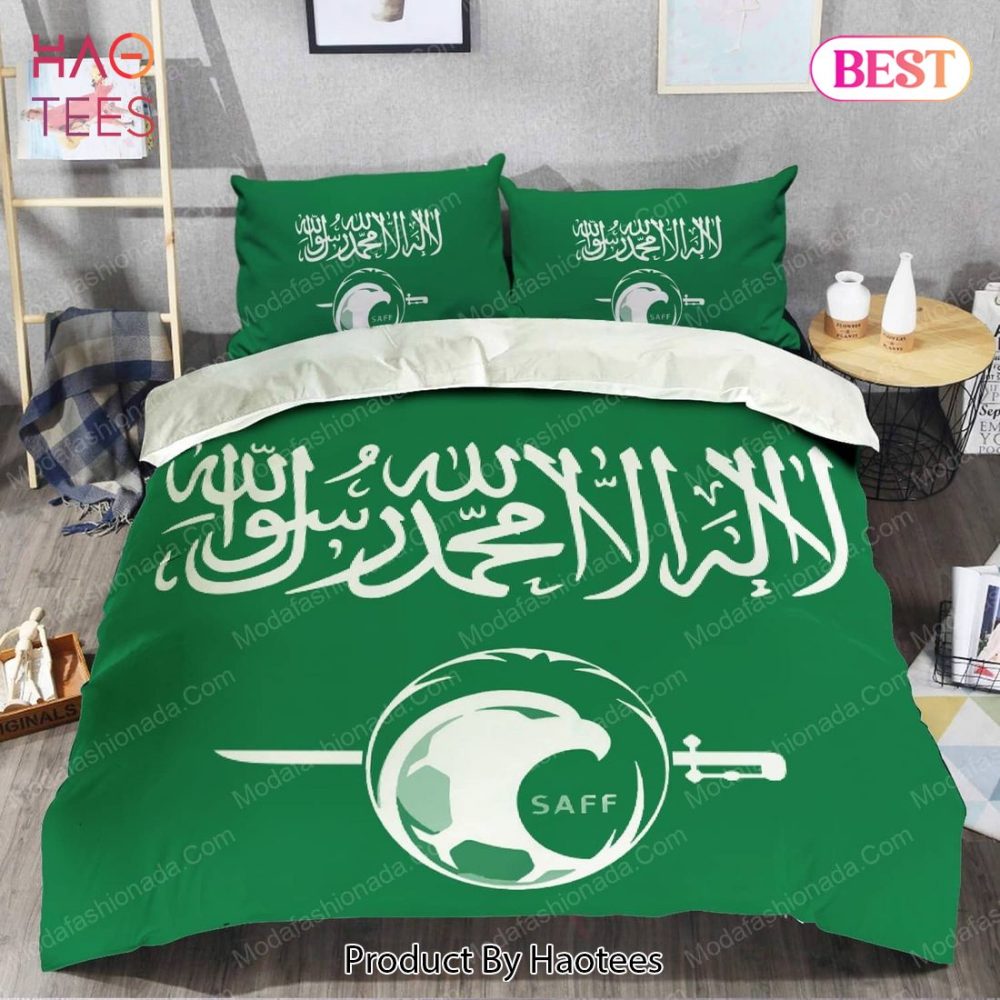 Logo Saudi Arabia National Football Team Bedding Sets Bed Sets, Bedroom Sets - Image 2