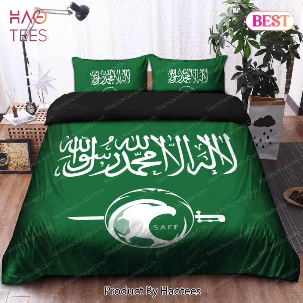 Logo Saudi Arabia National Football Team Bedding Sets Bed Sets, Bedroom Sets - Image 3