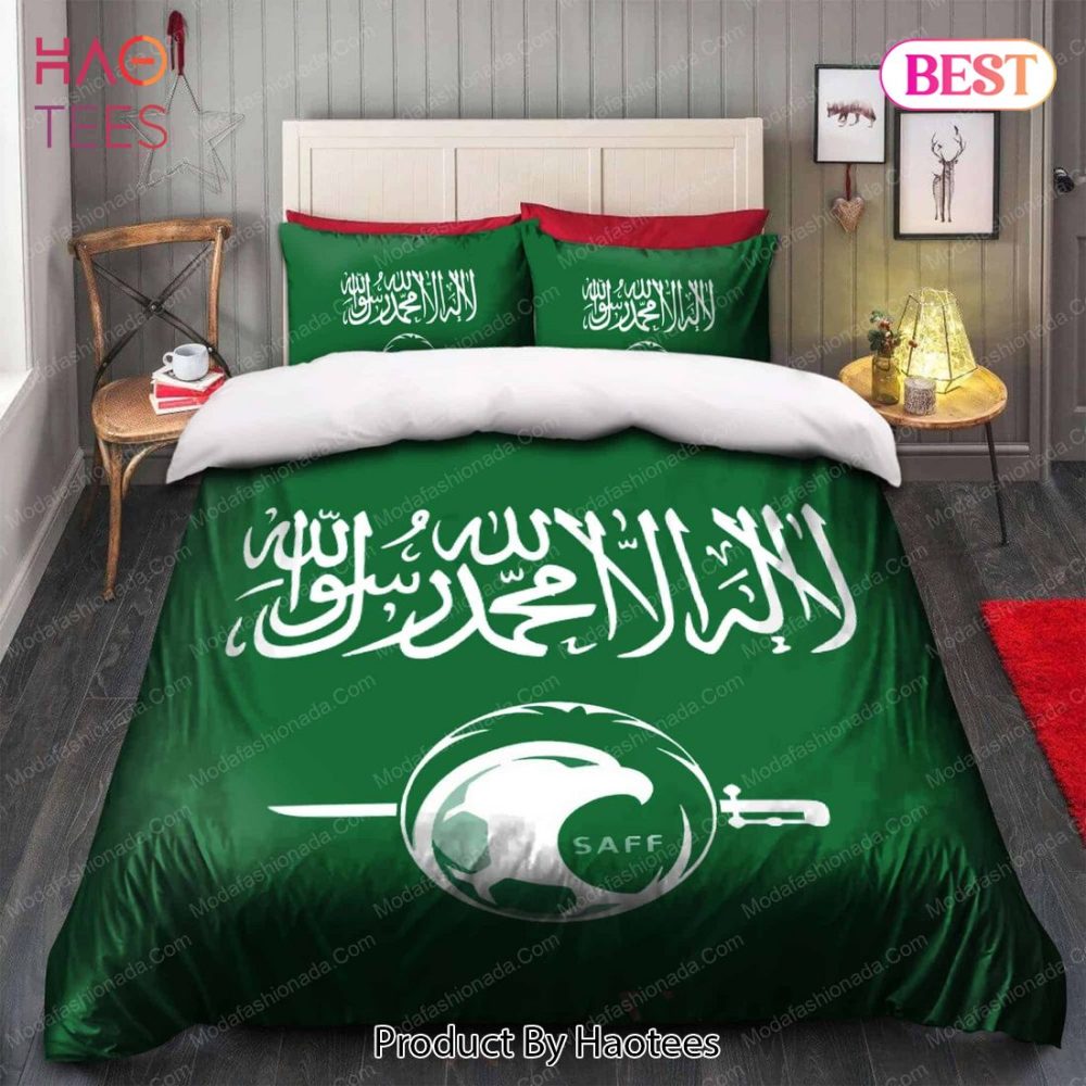 Logo Saudi Arabia National Football Team Bedding Sets Bed Sets, Bedroom Sets - Image 4