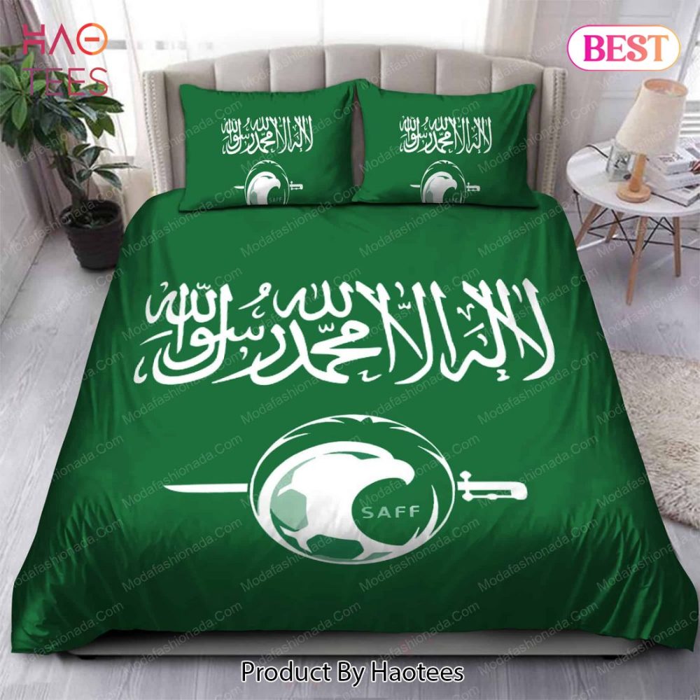 Logo Saudi Arabia National Football Team Bedding Sets Bed Sets, Bedroom Sets - Image 5
