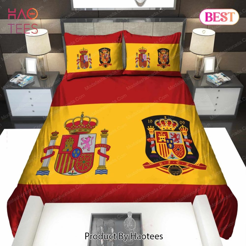 Logo Spain National Football Team Bedding Sets Bed Sets, Bedroom Sets