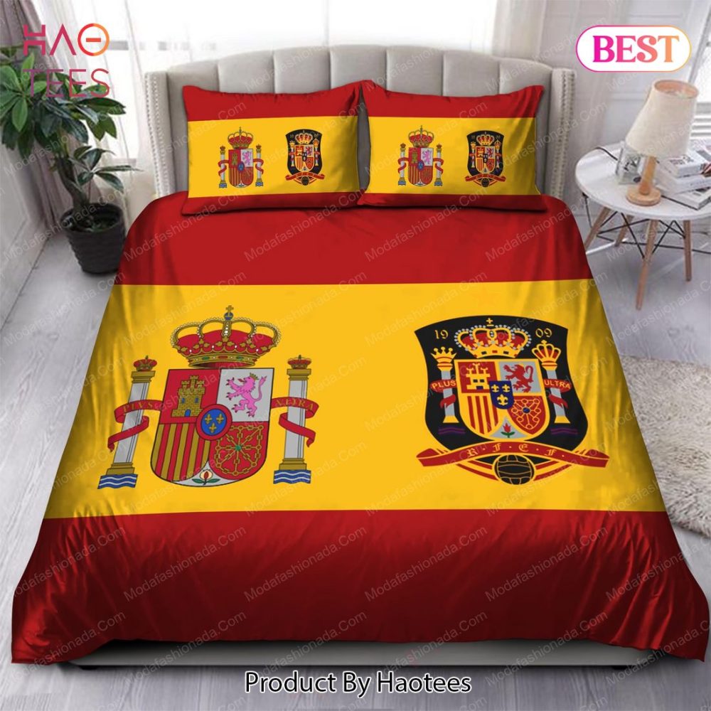 Logo Spain National Football Team Bedding Sets Bed Sets, Bedroom Sets - Image 5