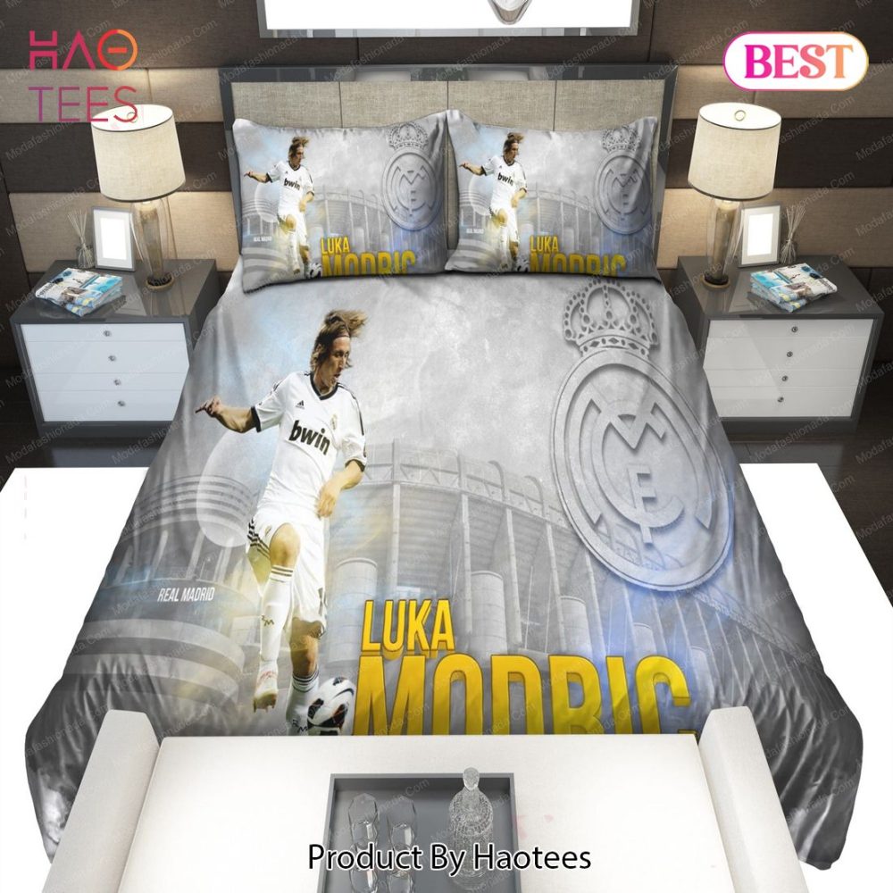Luka Modric Real Madrid 42 Bedding Sets Bed Sets, Bedroom Sets - Image 2