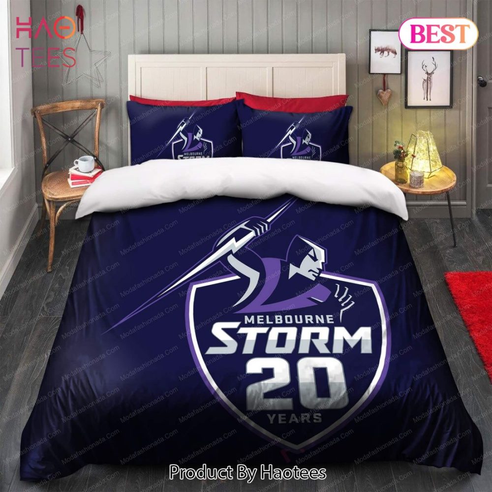 Melbourne Storm Logo 2018 Bedding Sets Bed Sets, Bedroom Sets - Image 2