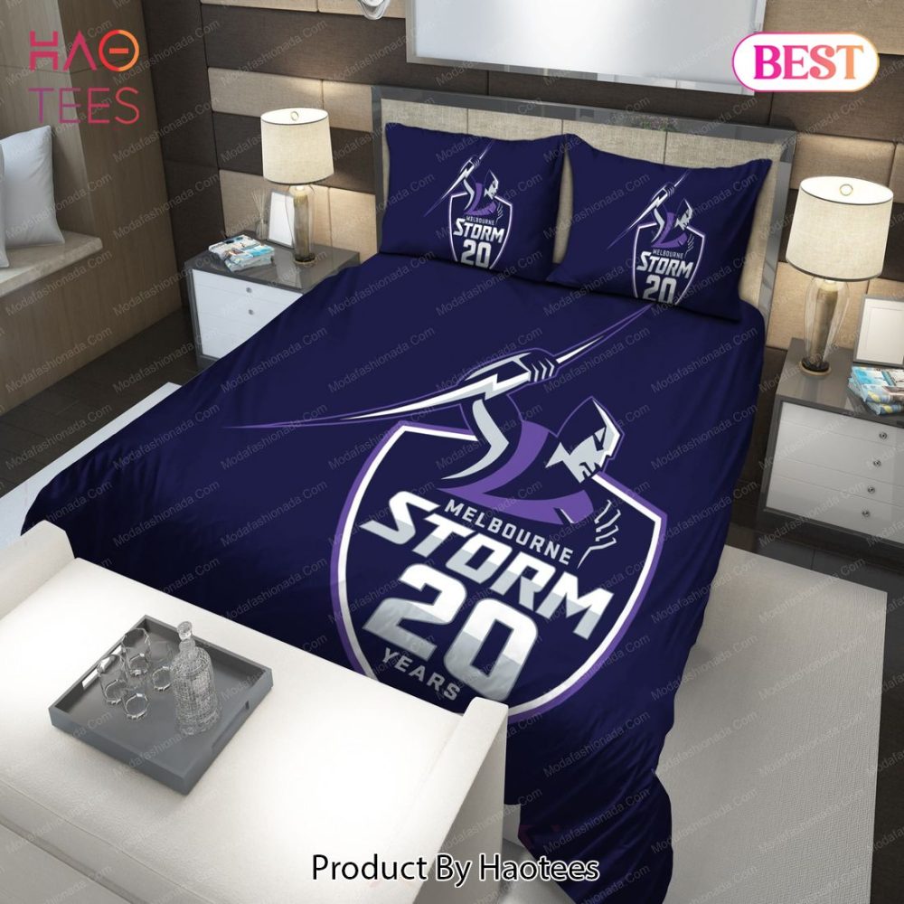 Melbourne Storm Logo 2018 Bedding Sets Bed Sets, Bedroom Sets - Image 4