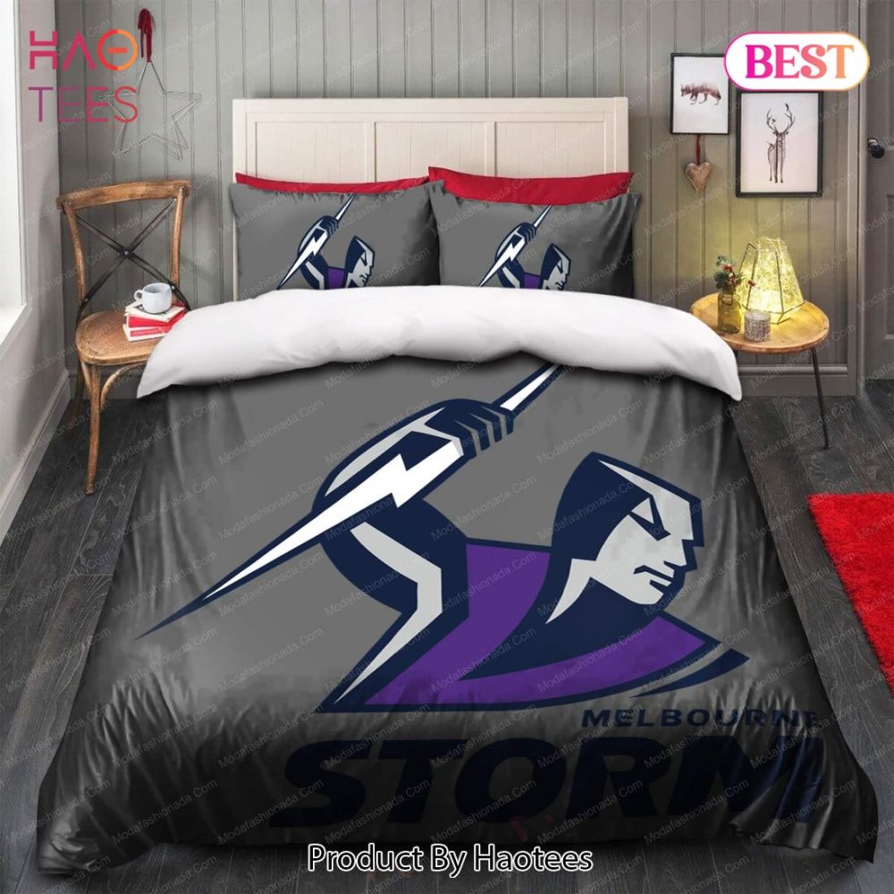 Melbourne Storm Logo Bedding Sets Bed Sets, Bedroom Sets - Image 2