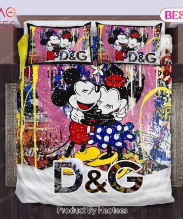Mickey Minne Street Style Dolce & Gabbana Christmas Bedding Sets Bed Sets, Bedroom Sets