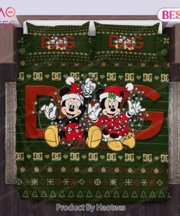 Mickey Minnie Dolce & Gabbana Christmas Bedding Sets Bed Sets, Bedroom Sets