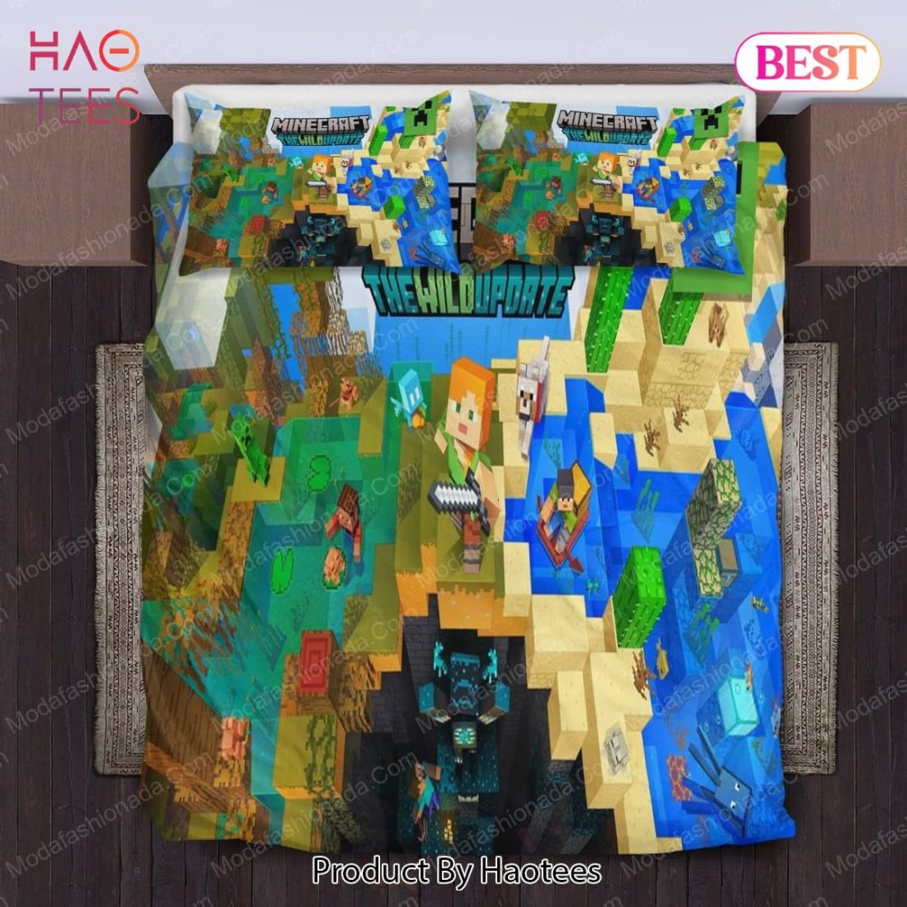 Minecraft Bedding Sets 01 Bed Sets, Bedroom Sets, Comforter Sets, Duvet Cover, Bedspread - Image 2