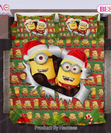 Minions Merry Christmas Bedding Sets Bed Sets, Bedroom Sets