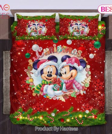 Minnie Mouse Merry Christmas Bedding Sets Bed Sets, Bedroom Sets