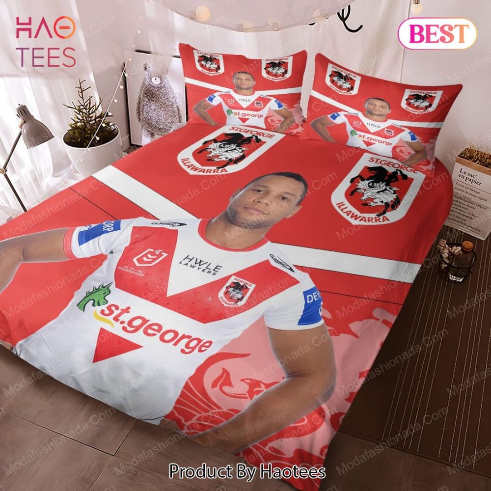Moses Mbye St. George Illawarra Dragons Bedding Sets Bed Sets, Bedroom Sets - Image 4