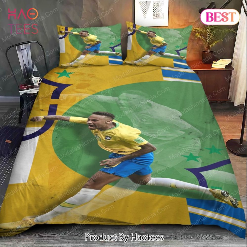 Neymar Brazil Bedding Sets 02 Bed Sets, Bedroom Sets, Comforter Sets, Duvet Cover, Bedspread