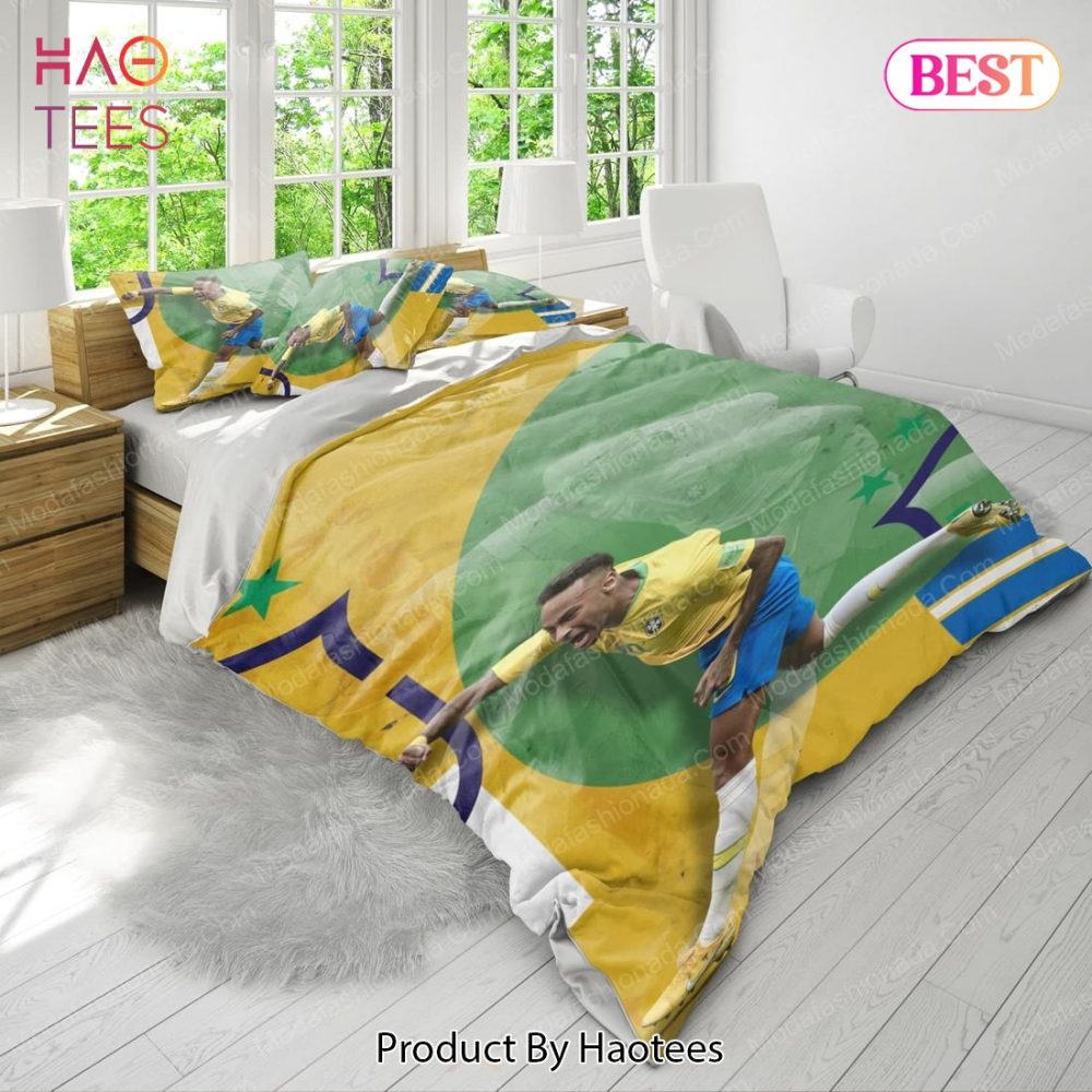 Neymar Brazil Bedding Sets 02 Bed Sets, Bedroom Sets, Comforter Sets, Duvet Cover, Bedspread - Image 3