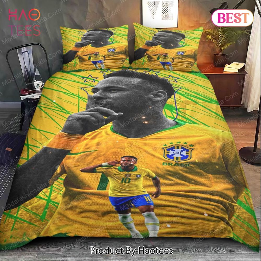 Neymar Brazil Bedding Sets 03 Bed Sets, Bedroom Sets, Comforter Sets, Duvet Cover, Bedspread