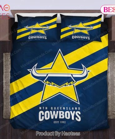 North Queensland Cowboys Logo Bedding Sets 01 Bed Sets, Bedroom Sets, Comforter Sets, Duvet Cover, Bedspread