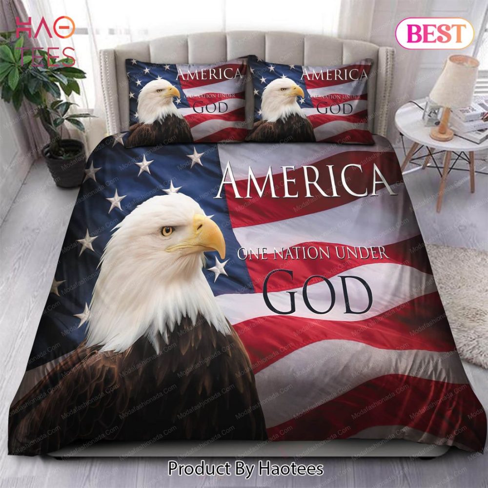 One Nation Under God American Eagle Bedding Sets Bed Sets, Bedroom Sets - Image 4
