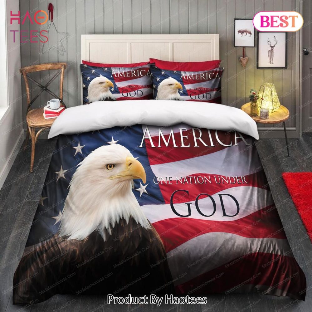 One Nation Under God American Eagle Bedding Sets Bed Sets, Bedroom Sets - Image 5