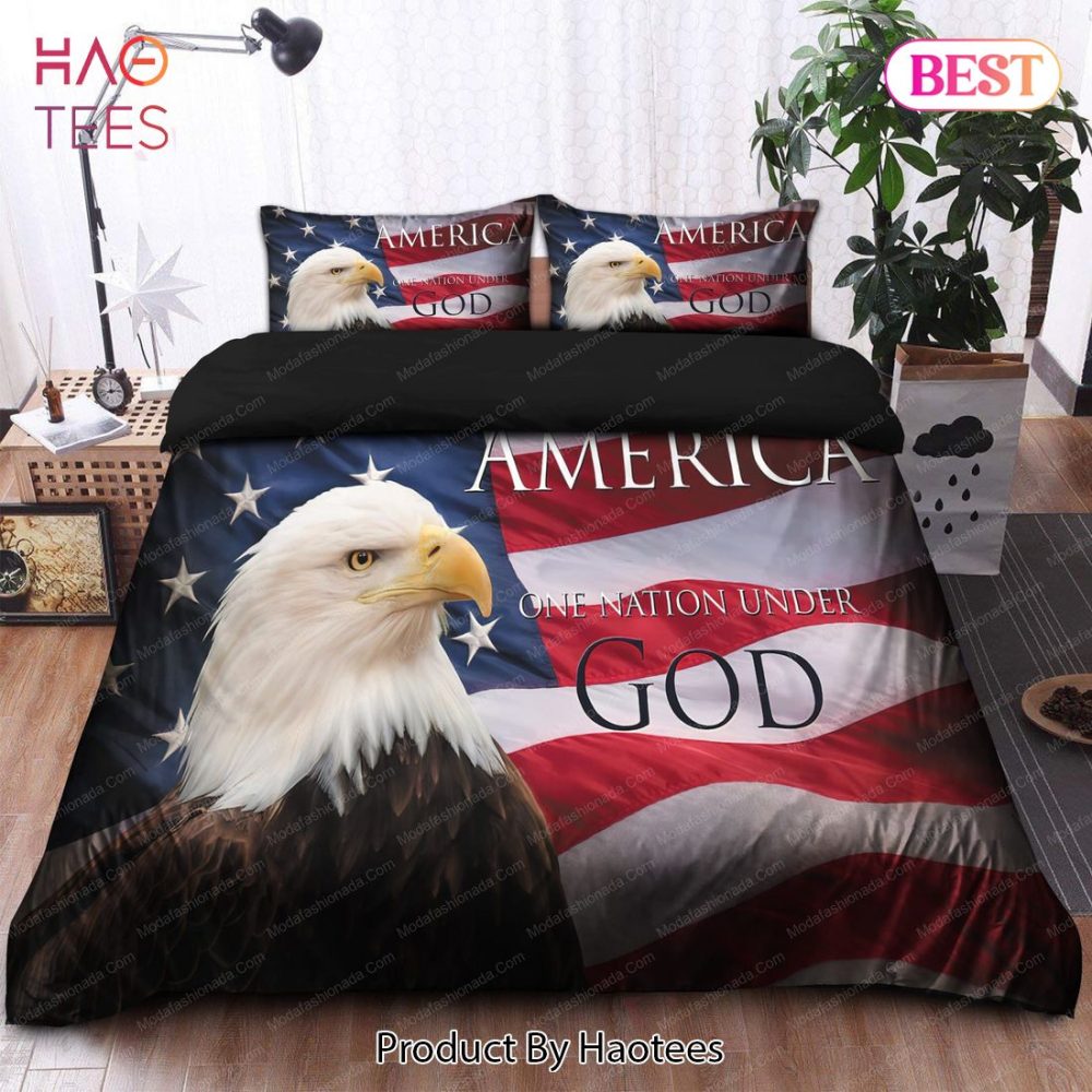 One Nation Under God American Eagle Bedding Sets Bed Sets, Bedroom Sets - Image 6