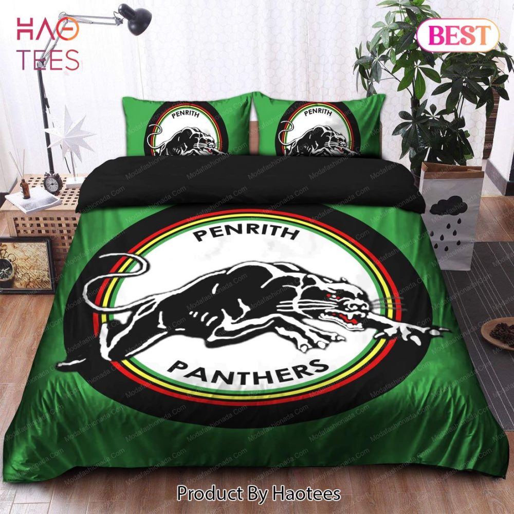 Penrith Panthers Logo 1991 Bedding Sets Bed Sets, Bedroom Sets - Image 4