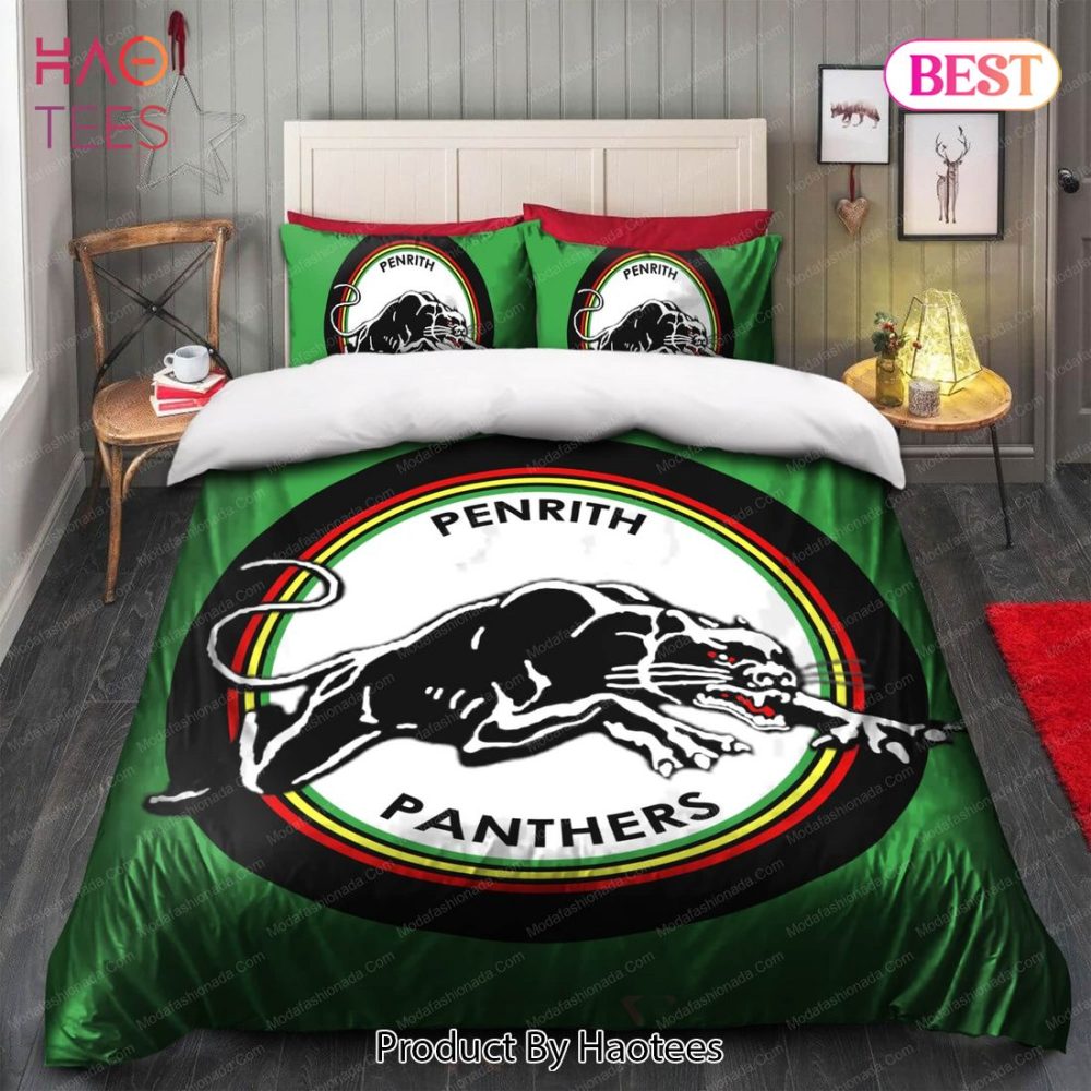 Penrith Panthers Logo 1991 Bedding Sets Bed Sets, Bedroom Sets - Image 5