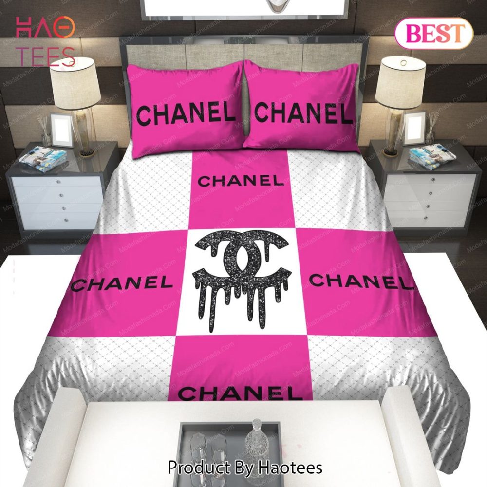 Pink Chanel Bedding Sets Bed Sets, Bedroom Sets