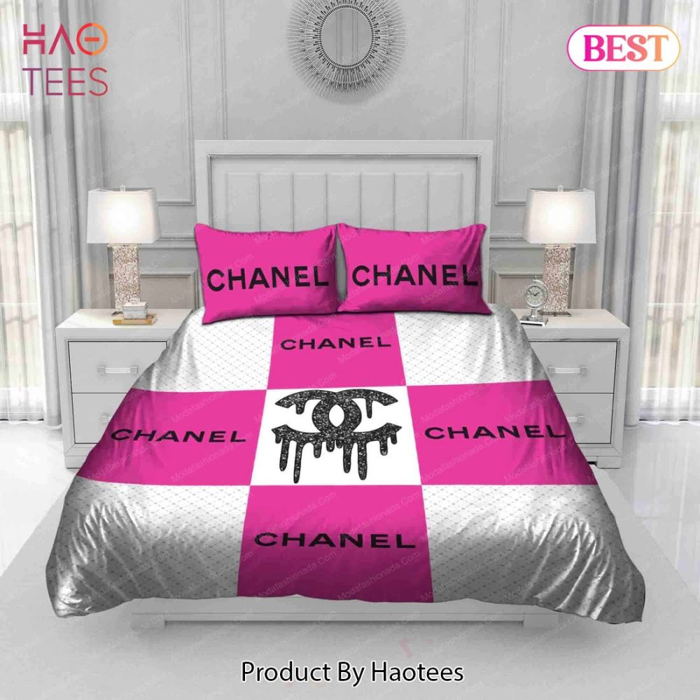 Pink Chanel Bedding Sets Bed Sets, Bedroom Sets - Image 3