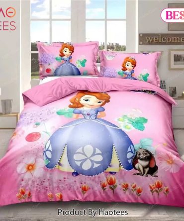 Pink Sofia Princess Kids 227 Bedding Sets Bed Sets, Bedroom Sets