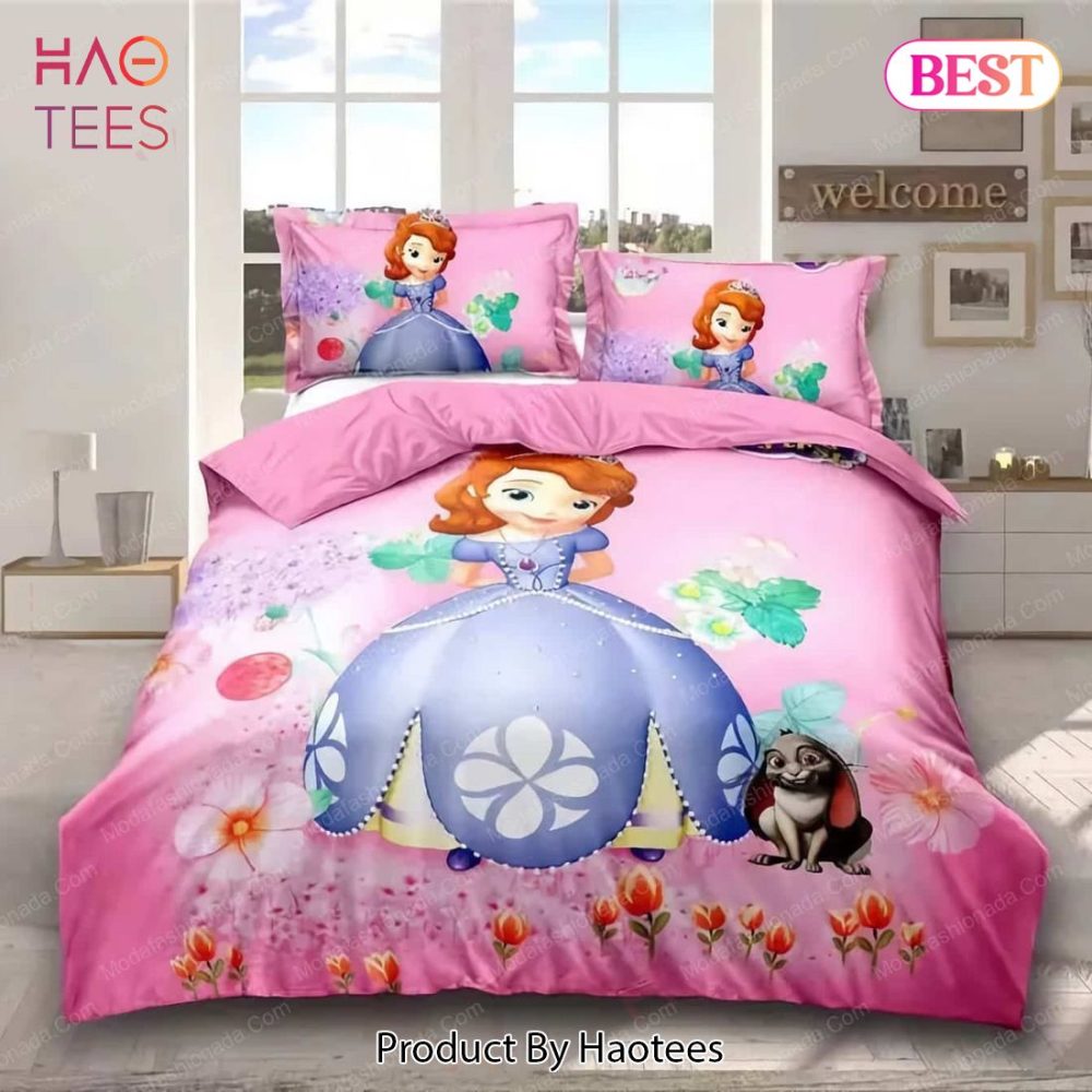 Pink Sofia Princess Kids 227 Bedding Sets Bed Sets, Bedroom Sets
