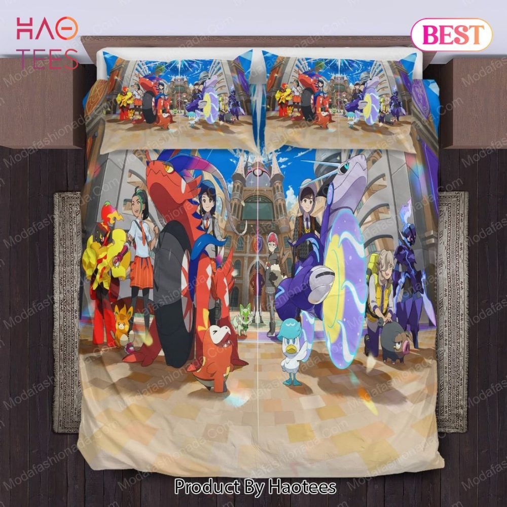 Pokemon Scarlet And Violet Bedding Sets Bed Sets, Bedroom Sets - Image 2