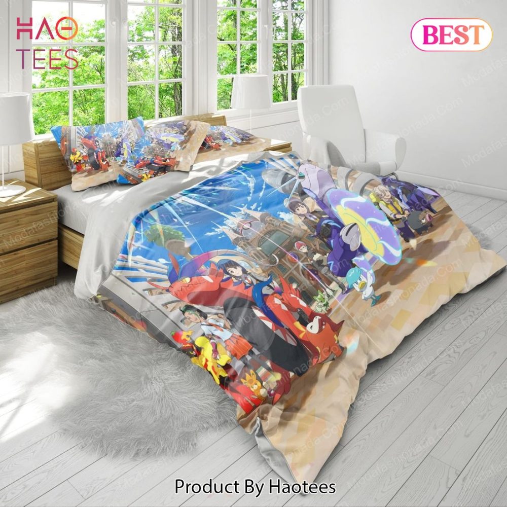 Pokemon Scarlet And Violet Bedding Sets Bed Sets, Bedroom Sets - Image 3